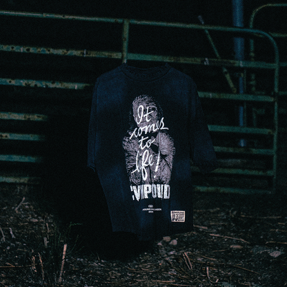 Halloween 2026: Mummy Boxy Scoop T-shirt