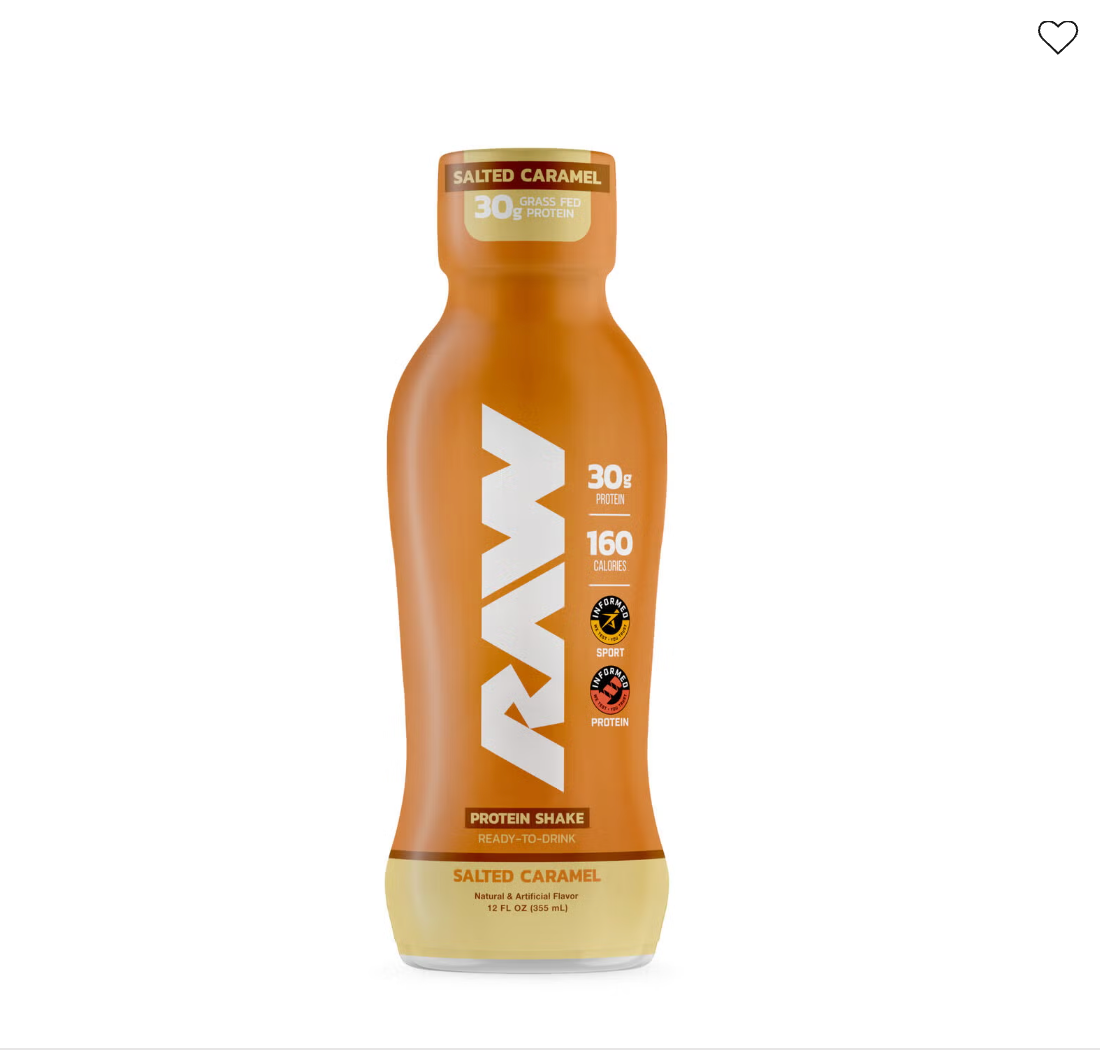 RAW Protein: Salted Caramel