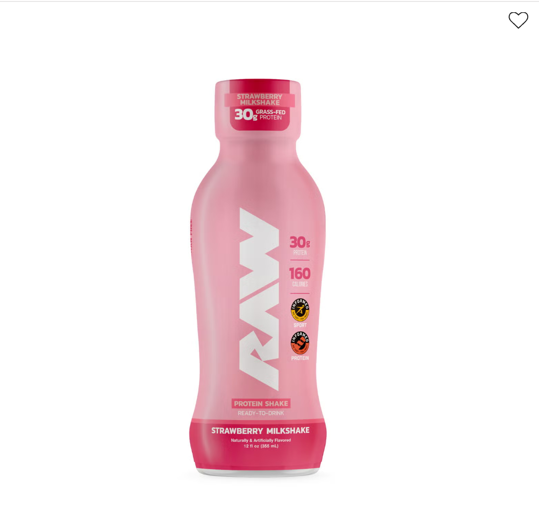 RAW Protein: Strawberry