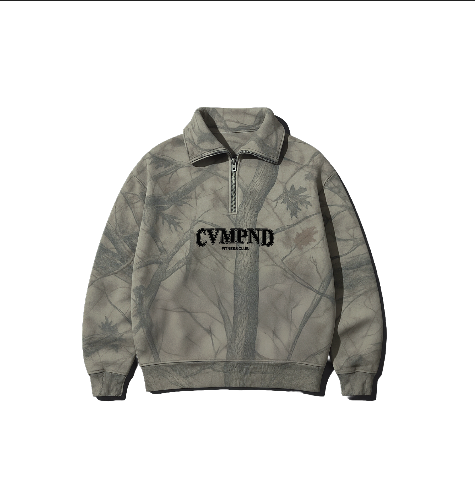 CVMPOUND CAMO - Quarter Zip Jacket