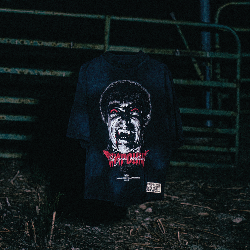 Halloween 2026: Dracula Boxy Scoop T-shirt