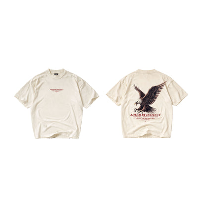 CVMPOUND California Eagle T-shirt (Cream)