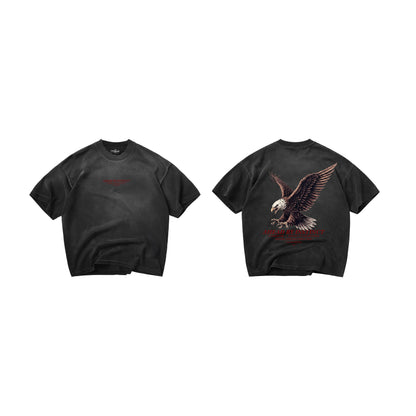 CVMPOUND California Eagle T-shirt (Vintage Black)