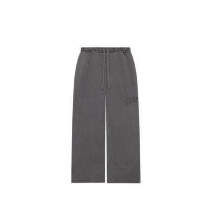 SS26: Wide Leg Sweat Pant (Pigment Grey)