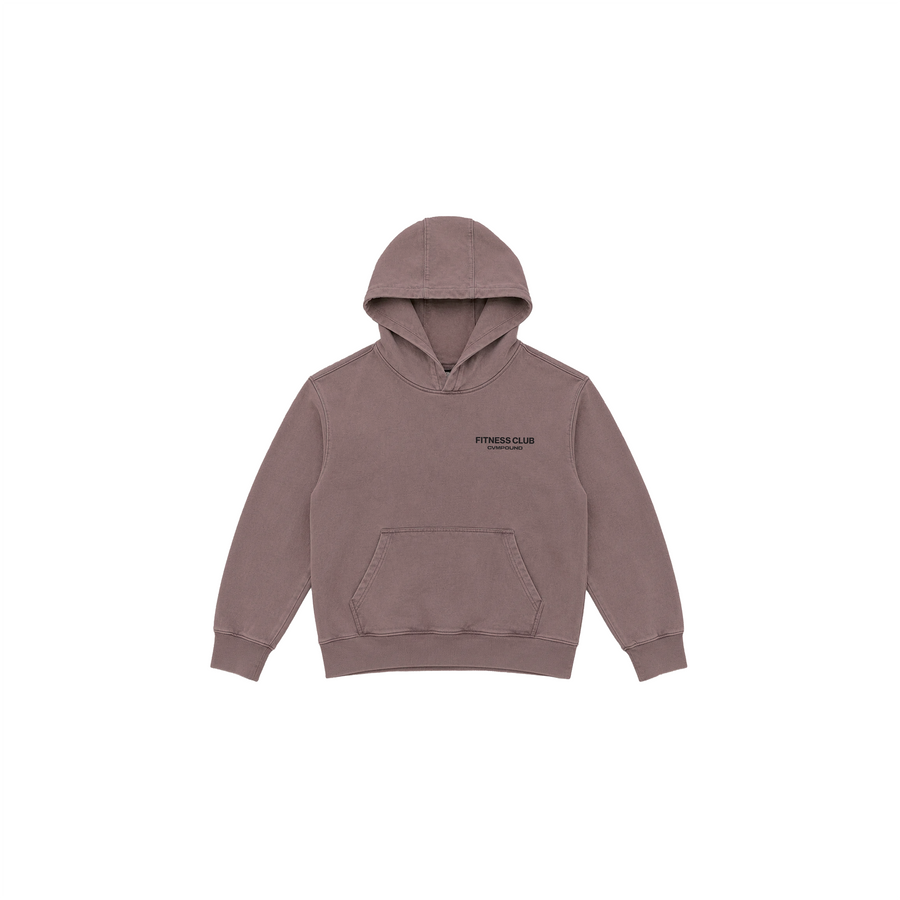 SS26: Mauve Fitness Club Hoodie