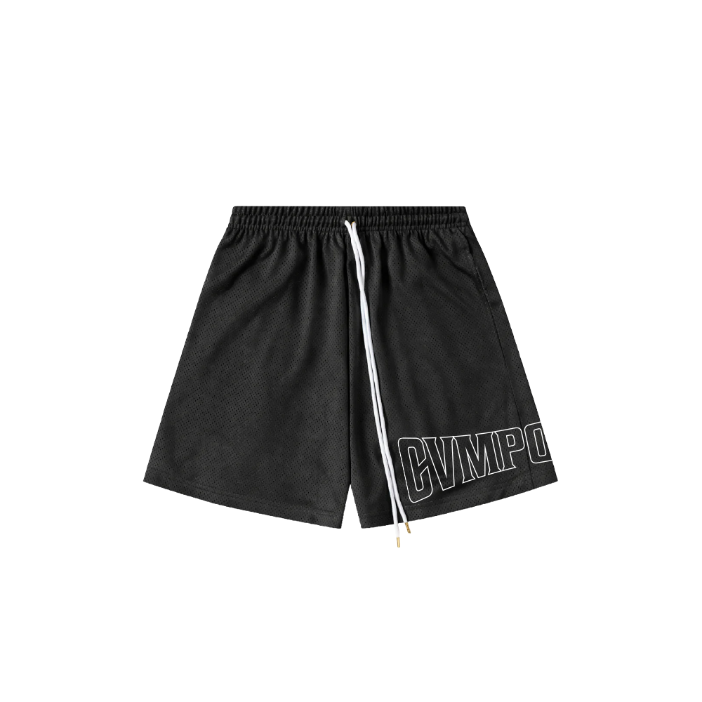 SS26: Mesh Shorts (Black)