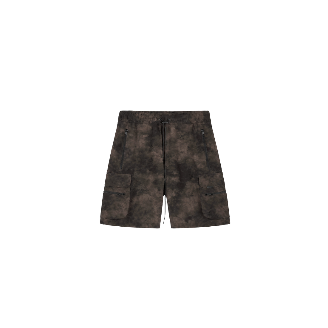 SS26: Smoke Camo Cargo Active Shorts