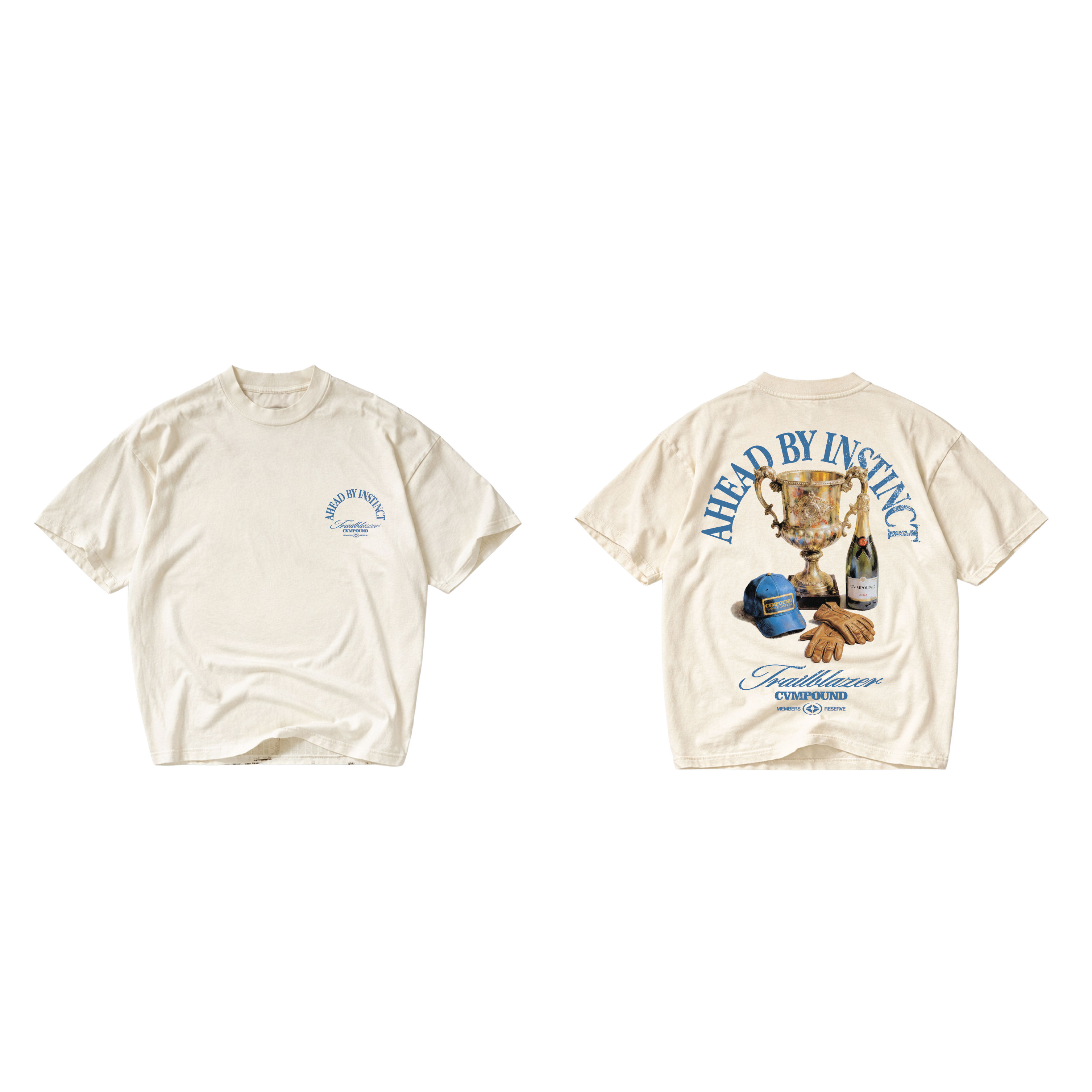 SS26: Trailblazer T-shirt (Cream)