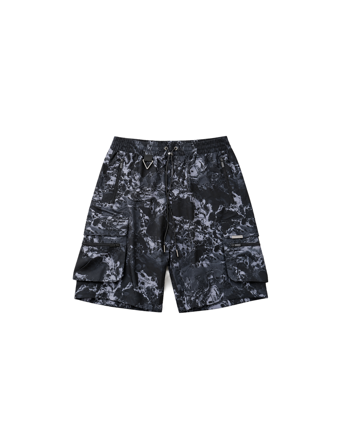 Wave Camo Cargo Active Shorts